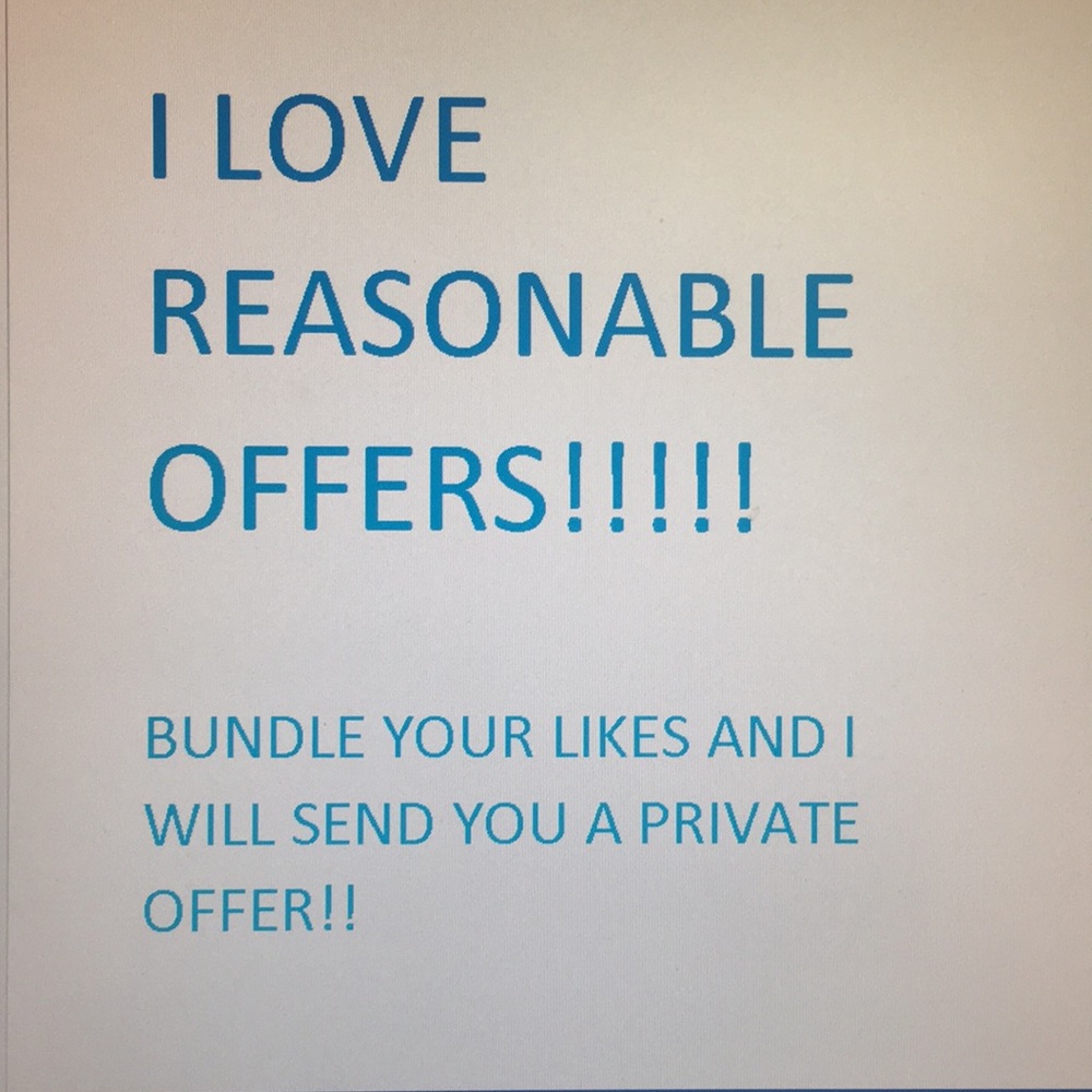 I love offers!!